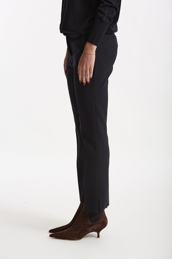 Pantalone slim KIMAMA blu donna Incotex