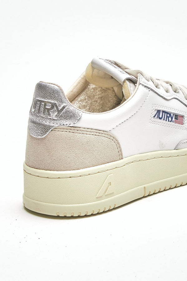 Sneakers MEDALIST LOW-AULW-LS74 in pelle e suede donna Autry