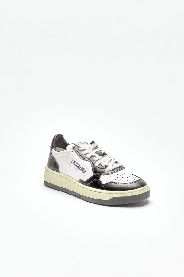 sneakers bicolor medalist low-aulw-wb01 in pelle donna Autry