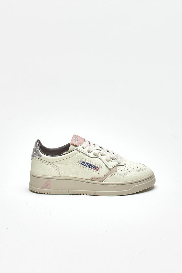 sneakers in pelle/nabuk medalist low - aulw-le18 donna Autry