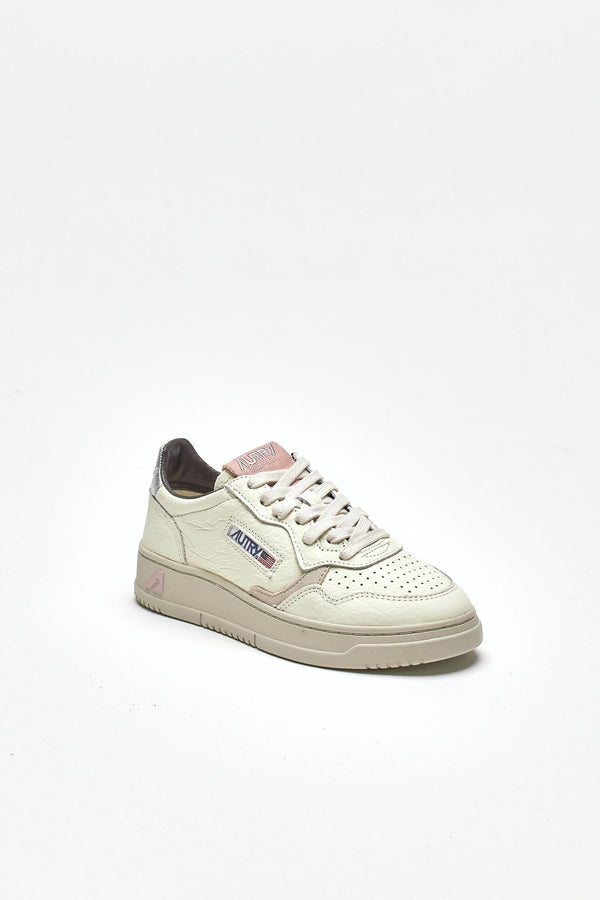 sneakers in pelle/nabuk medalist low - aulw-le18 donna Autry