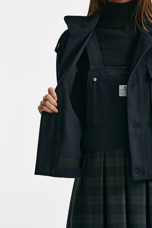 giacca crop mercure  blu donna Department five