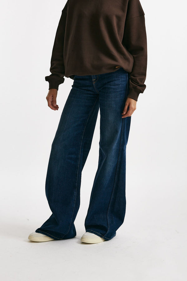 jeans palazzo pretender lavaggio scuro donna Department five