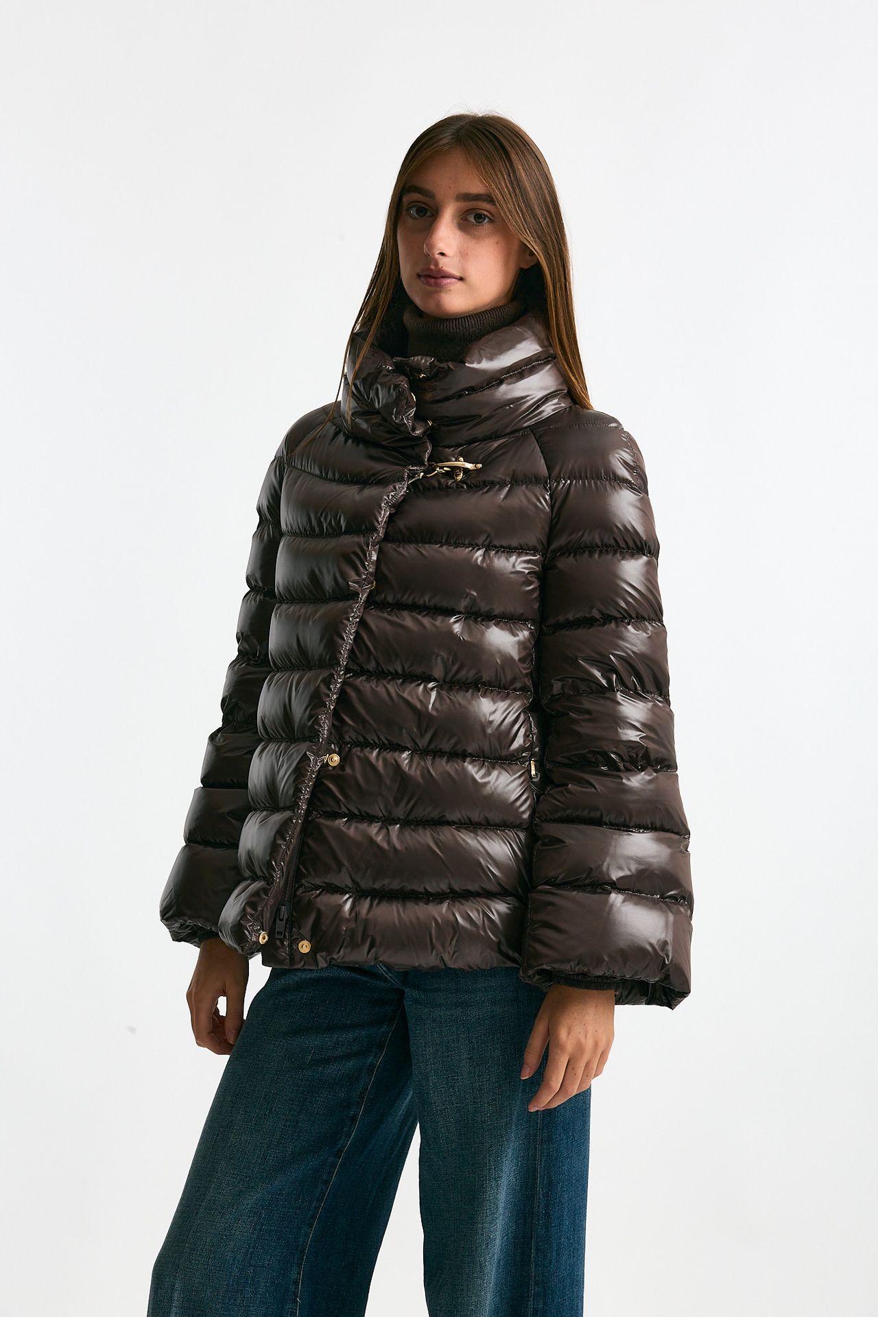 Piumino corto cioccolato Fay Donna – Pier Abbigliamento