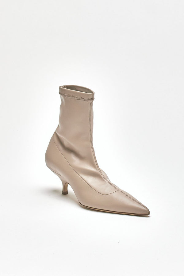 stivaletti mia in pelle sintetica beige donna Gia borghini