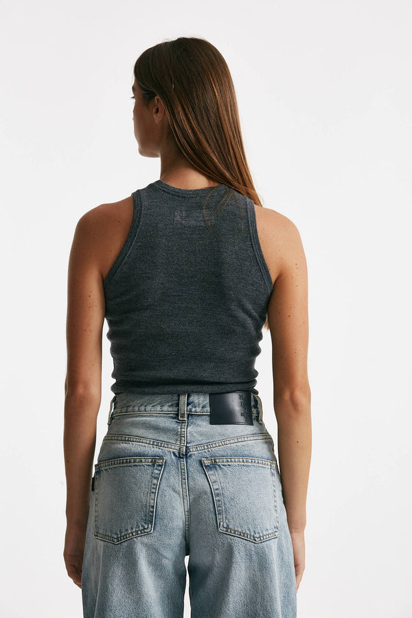 tank top antracite donna Haikure