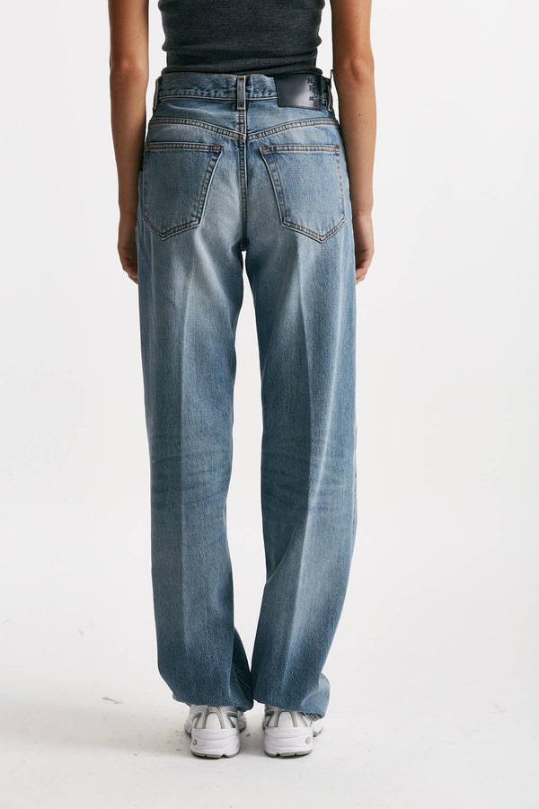 jeans boyfit bonnie lavaggio medio chiaro donna Haikure