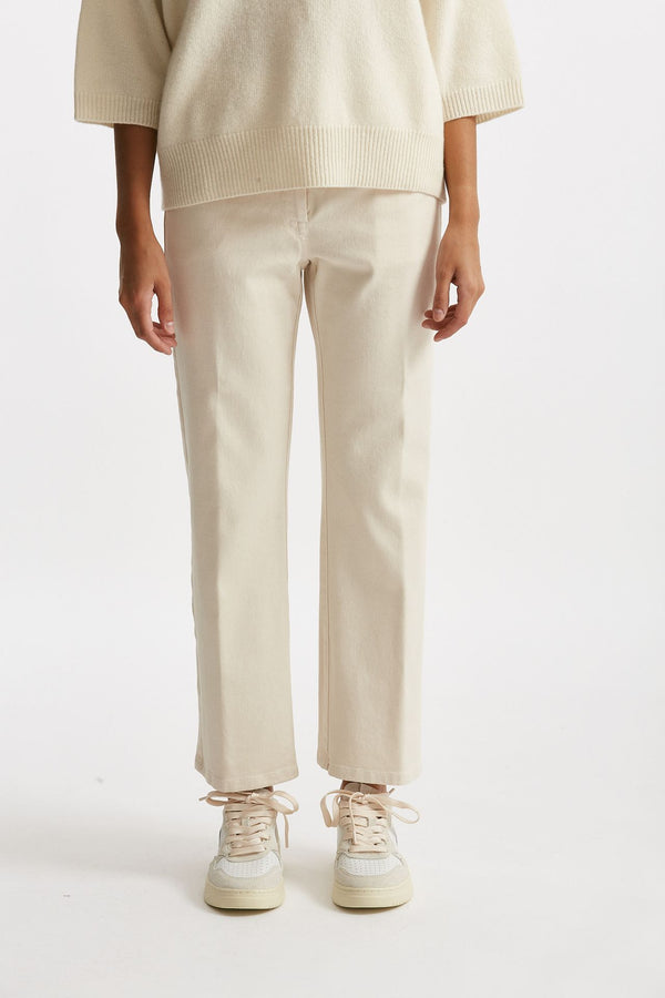 Jeans regular MAYA panna donna Incotex