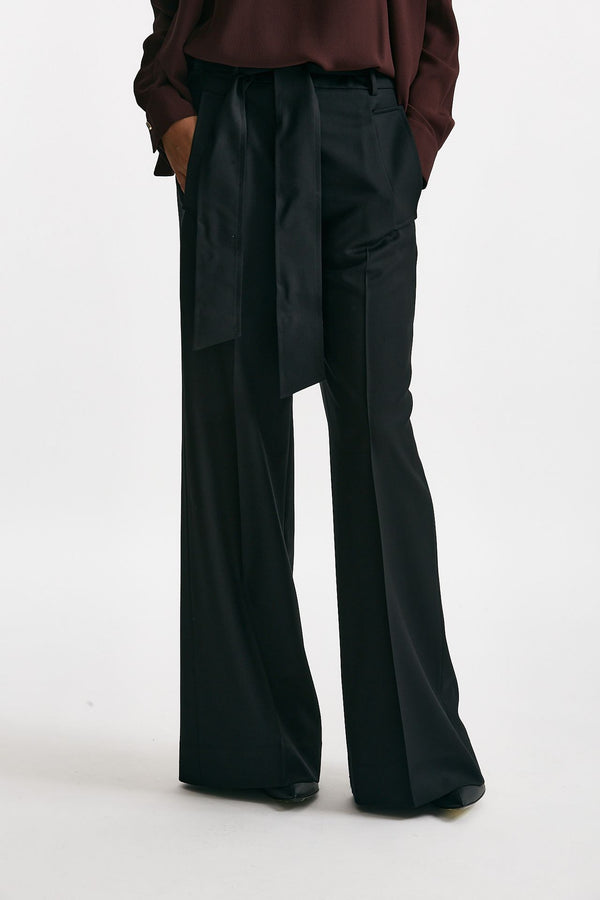 Pantalone palazzo DAYSI nero donna Incotex