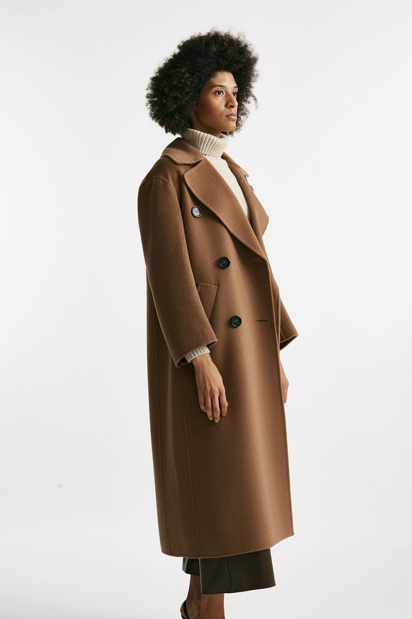 Cappotto lungo DALILA in lana e cachemire cammello donna Max mara s