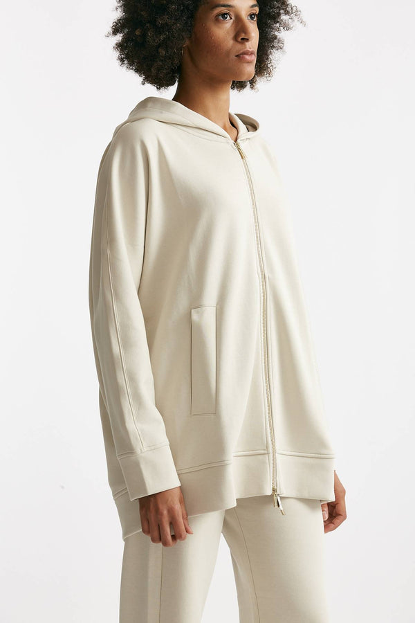 Felpa lunga over size VERBANO panna donna Max mara s