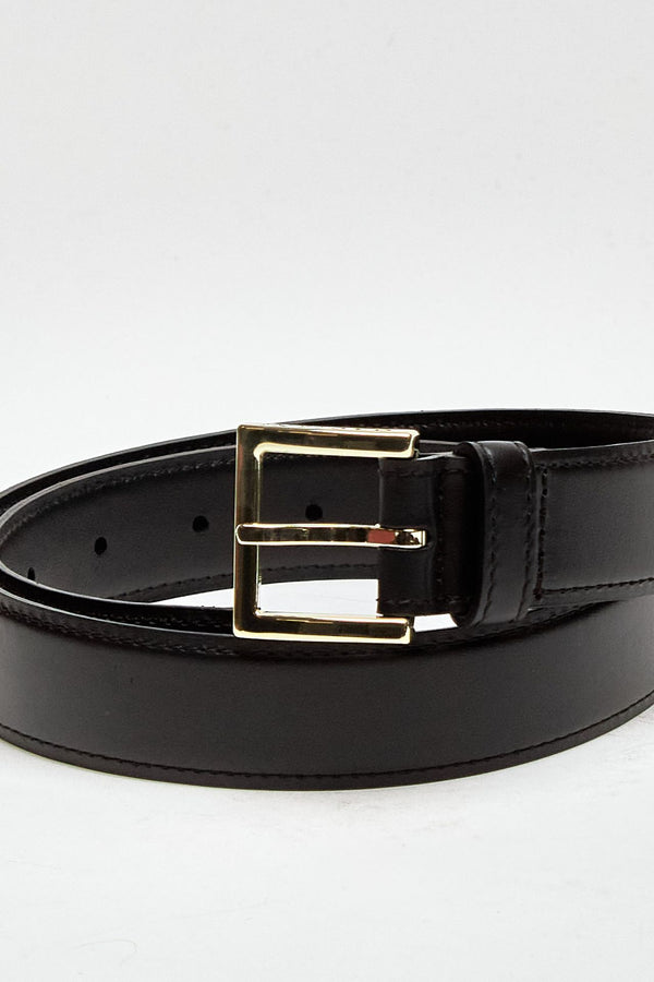 Cintura classica ALBA in pelle nero donna Orciani