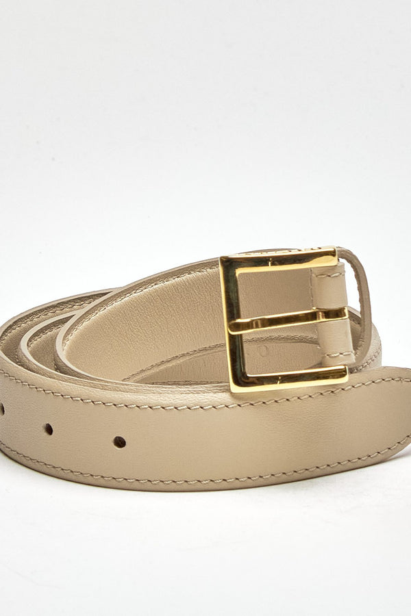 Cintura ALBA in pelle beige donna Orciani