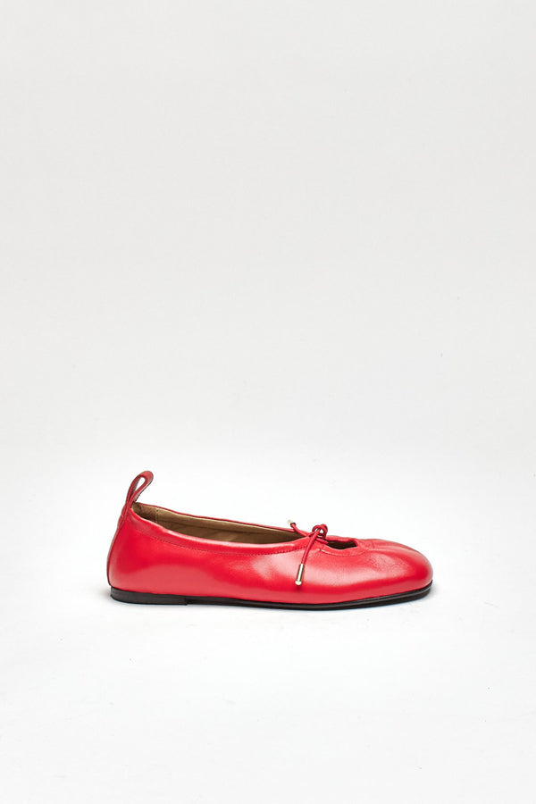 Ballerine ROSALIND in pelle rossa donna Alohas