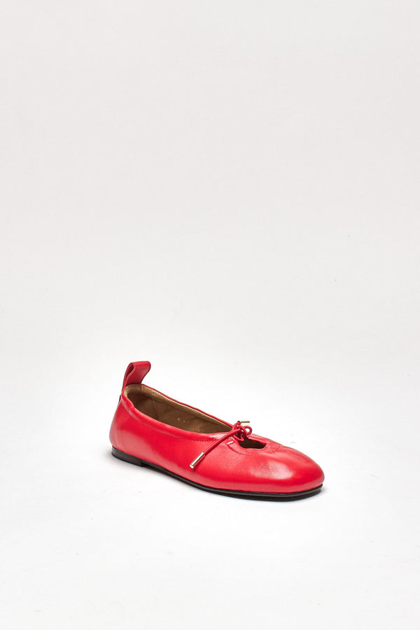 Ballerine ROSALIND in pelle rossa donna Alohas
