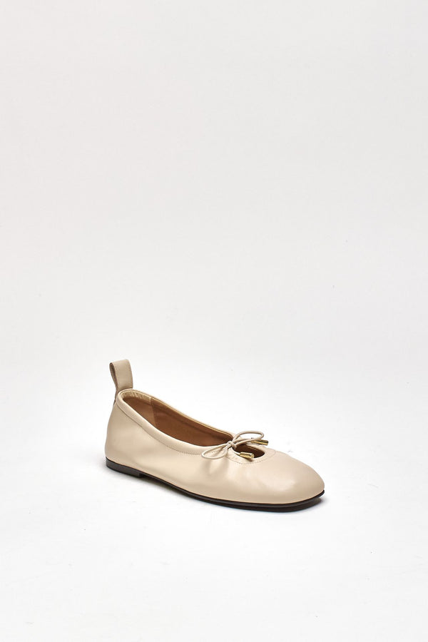 Ballerine ROSALIND in pelle crema donna Alohas