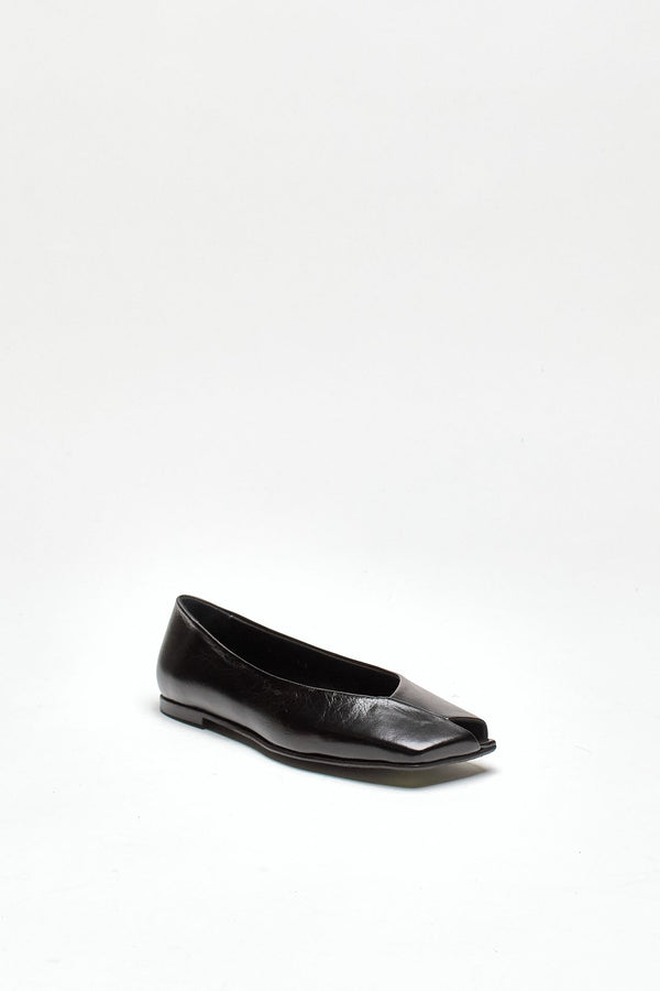 Ballerine KATIA in pelle nero donna Alohas