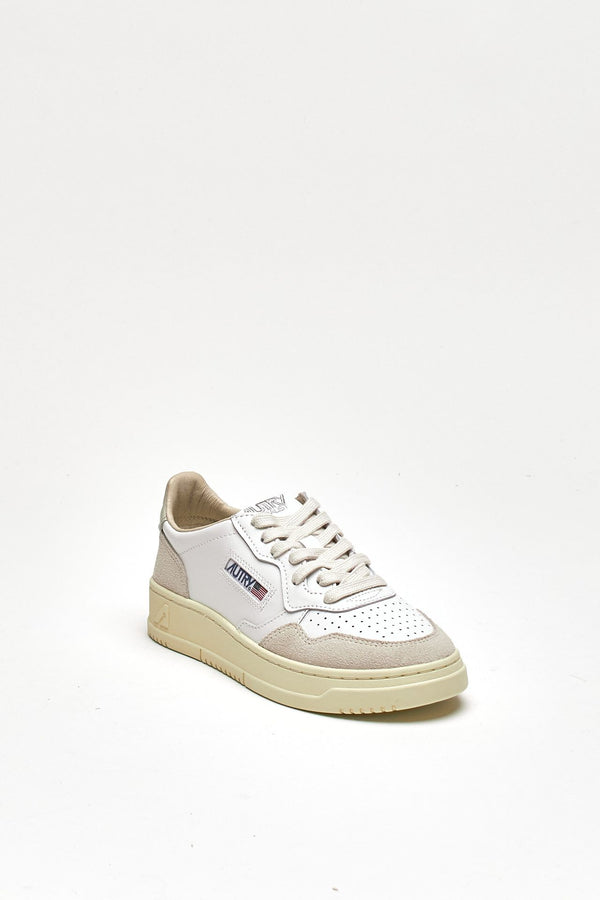 Sneakers MEDALIST LOW-AULW-LS14 in pelle e suede donna Autry