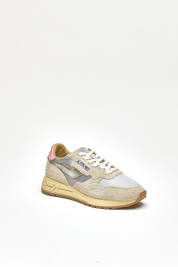 Sneakers REELWIND LOW WWLW-RL06 in nylon e suede donna Autry