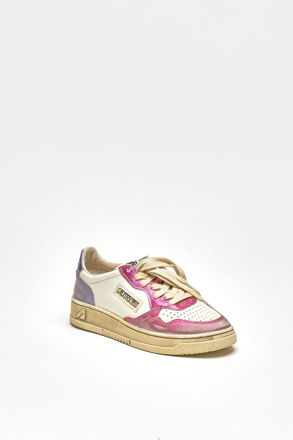 Sneakers MEDALIST LOW SUPER VINTAGE – AVLW-MT07 in pelle donna Autry