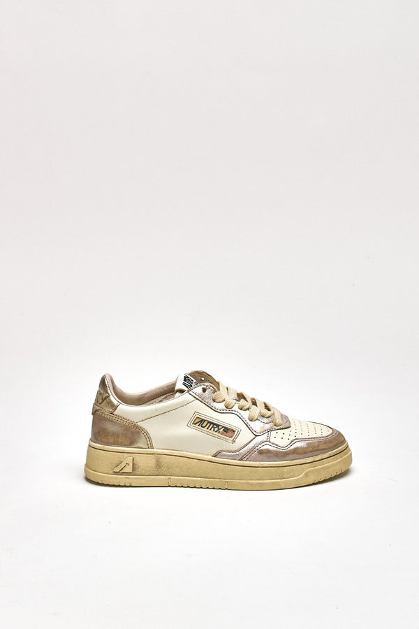 Sneakers SUPERVINTAGE LOW – AVLW-MT10 in pelle e nylon donna Autry