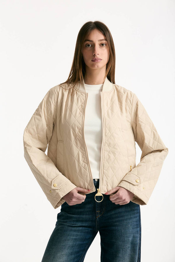 Giubbino trapuntato WHILLAN beige donna Barbour