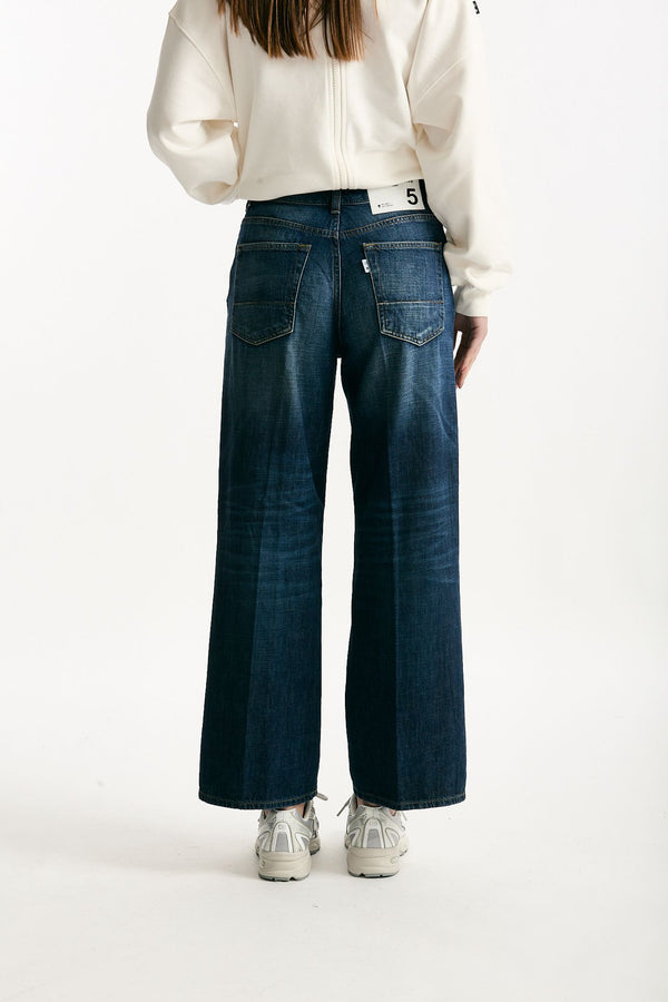 Jeans ampio BREA lavaggio scuro donna Department five