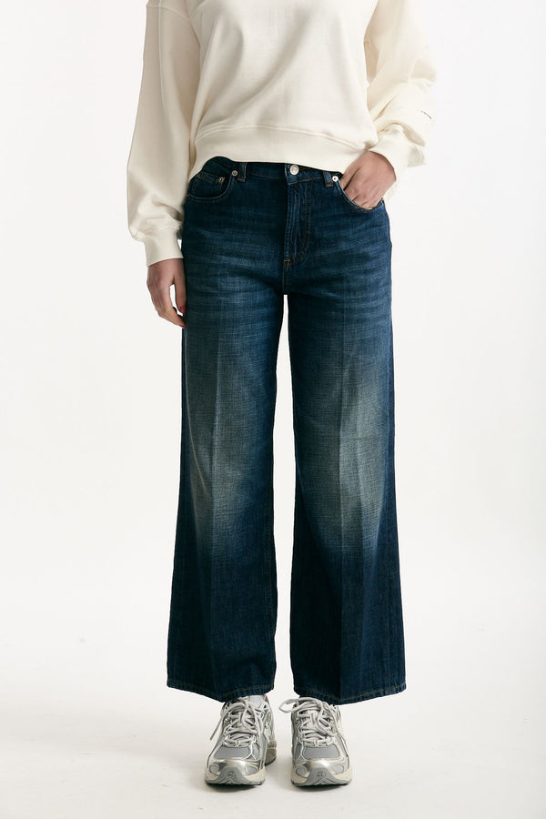 Jeans ampio BREA lavaggio scuro donna Department five