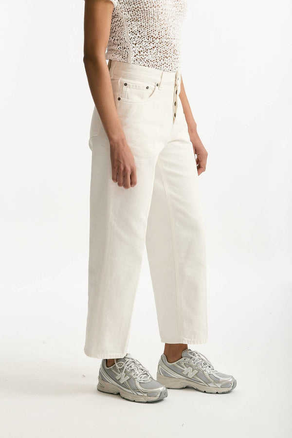 Jeans boy BETTY bianco donna Haikure