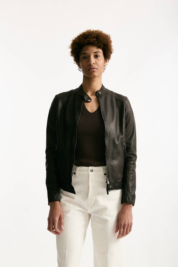 Giubbino slim testa moro donna Myskin