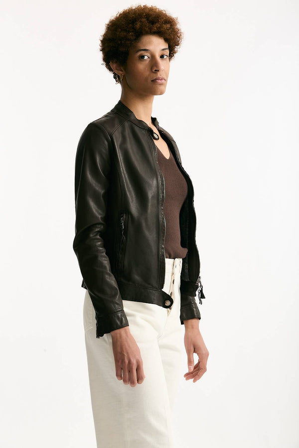 Giubbino slim testa moro donna Myskin