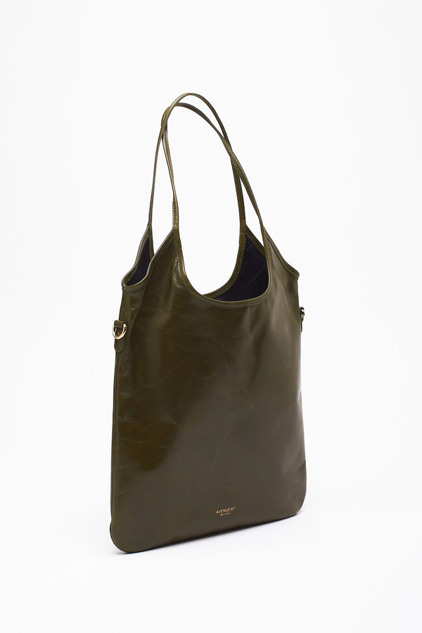 Borsa SHANTY in pelle verdone donna Avenue 67