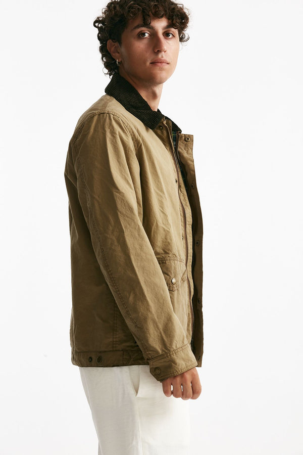field jacket drifter wax in cotone lavato e cerato uomo Barbour
