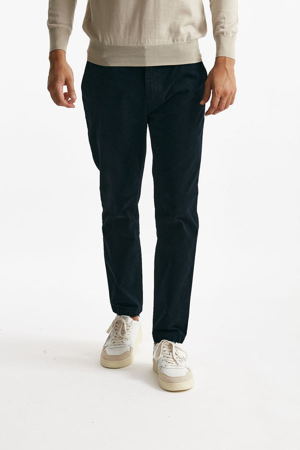 Pantalone PRINCE in fustagno blu uomo Department five