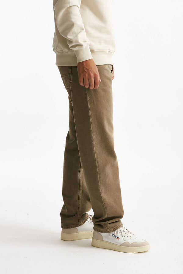 Jeans MUSSO in cotone “bull” fermo cammello uomo Department five