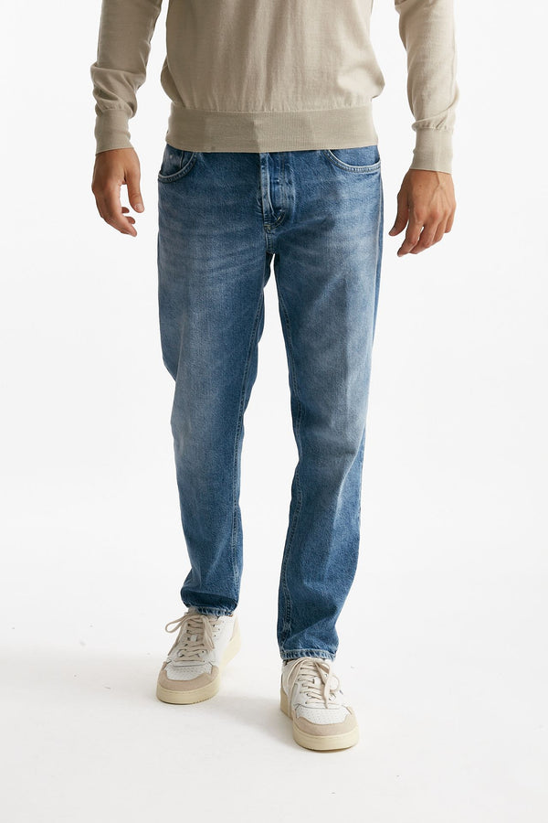 jeans brighton lavaggio chiaro uomo Dondup