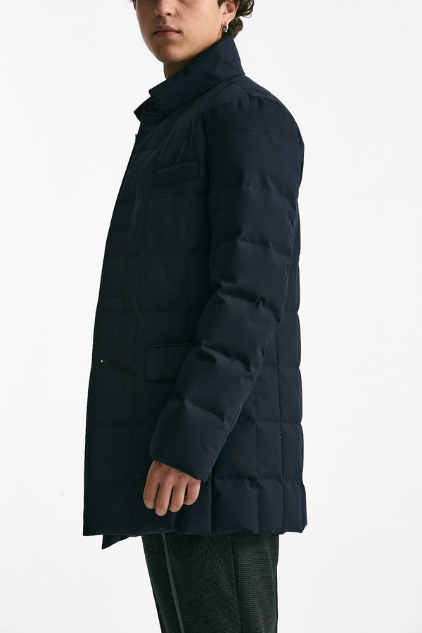 Piumino double front blu uomo Fay