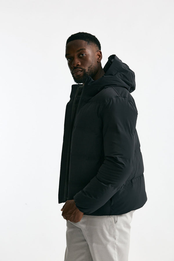 Piumino nero GORE-TEX uomo Herno