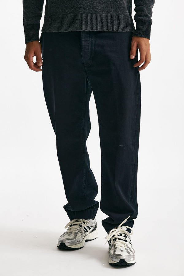 Pantalone TIM in cotone fermo lavato blu uomo Nine in the morning