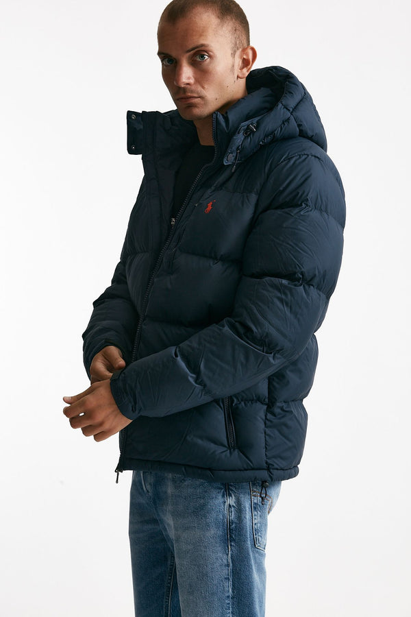 piumino in nylon blu uomo Polo ralph lauren