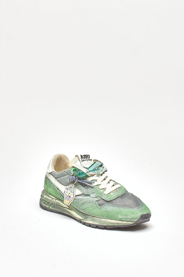 Sneaker REELWIND SUPER VINTAGE WVLM-YS08 in nylon e suede uomo Autry