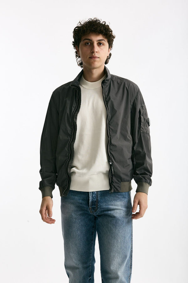 Giubbino NYCRA R in nylon stretch grigio uomo C.p. company