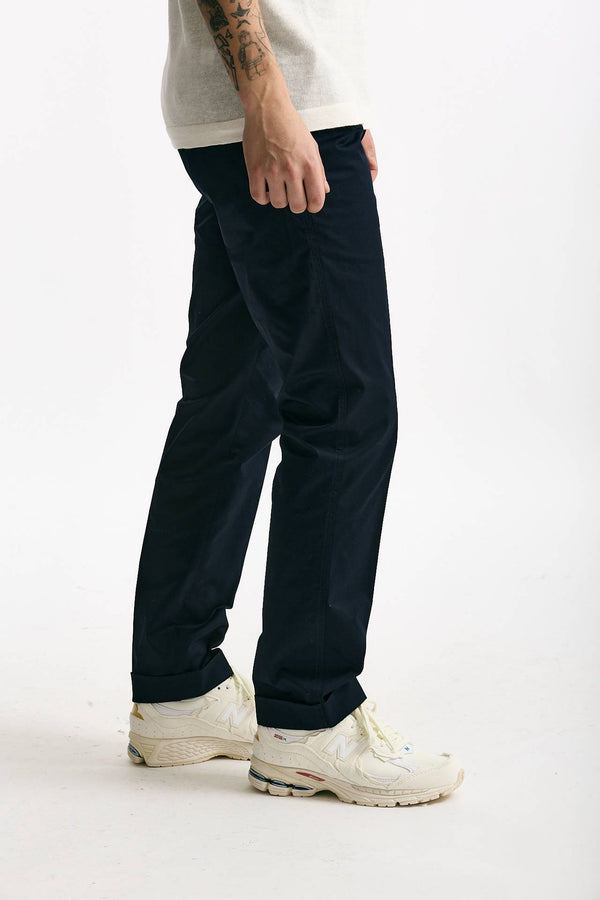 Pantalone DESTINAY in cotone stretch blu uomo Department five