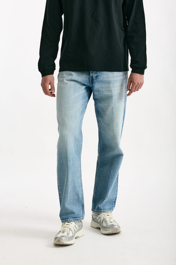 Jeans YVES lavaggio chiaro uomo Grifoni