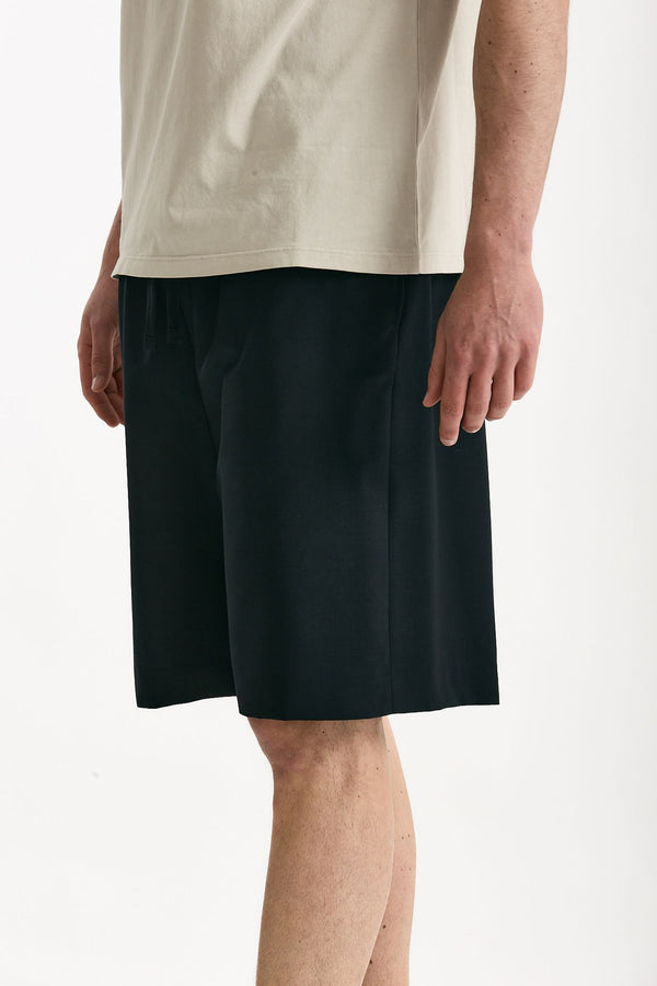 Bermuda in lana ferma blu uomo Grifoni