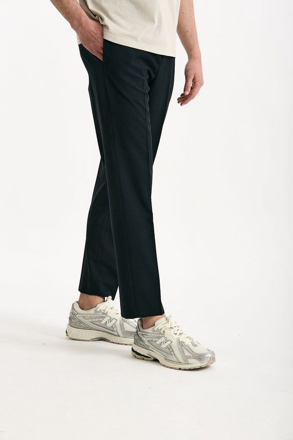 Pantalone in lana ferma blu uomo Grifoni