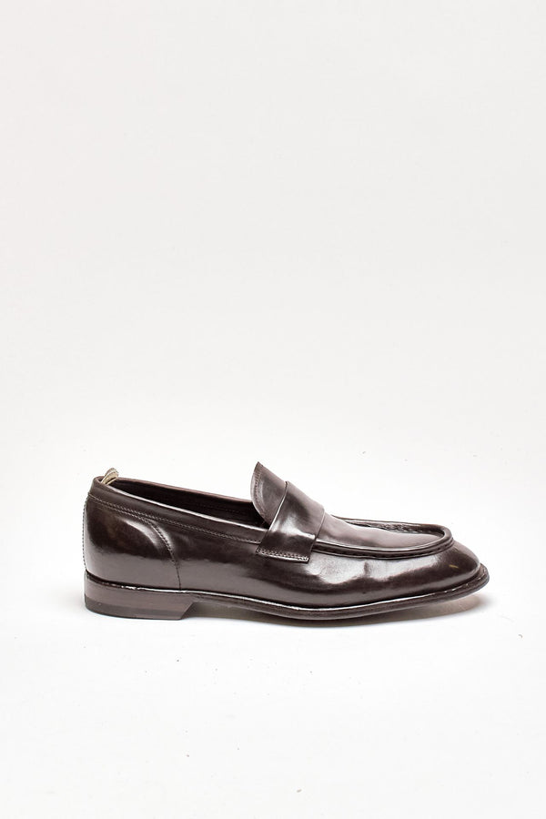 Mocassini SOUND/001 in pelle marrone uomo Officine creative