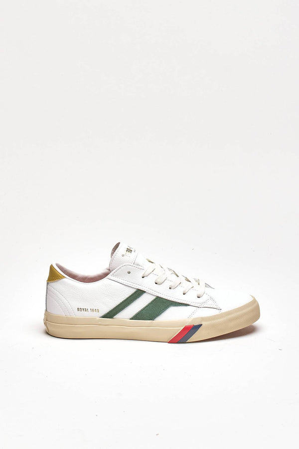 Sneakers ROYAL CLASSIC in pelle bianco uomo Pro keds
