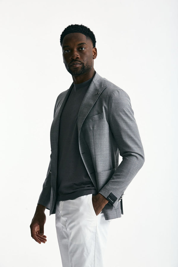 Giacca monopetto MONTECARLO grigio uomo Tagliatore