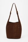 Borsa NOELIA in pelle scamosciata testa di moro donna Avenue 67 - 1